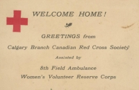 Card from the Red Cross