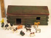 Toy Barn with animals